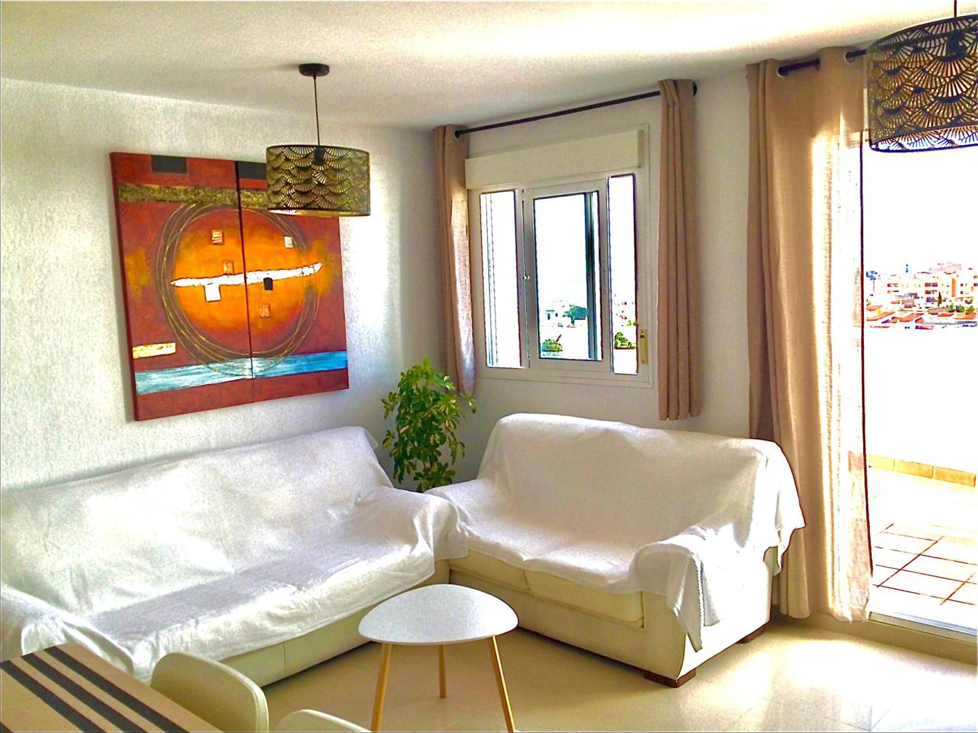 La Perla Azul Playa - Terraza Al Sol Apartment Roquetas de Mar Ruang foto
